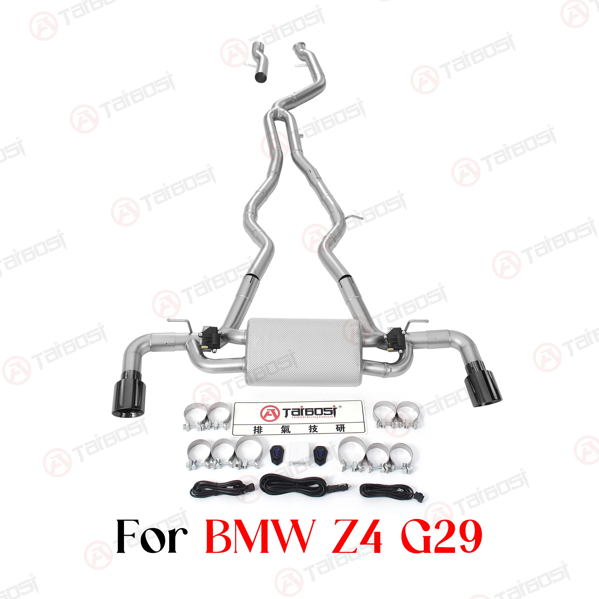 

Taibosi для BMW Z4 E89 G29 2009-2022 гг. 2.0L 2.0T 2.5L 3.0L 3.0T Автомобильный глушитель Catback Высокопроизводительный электрический клапан с дистанционным управлением