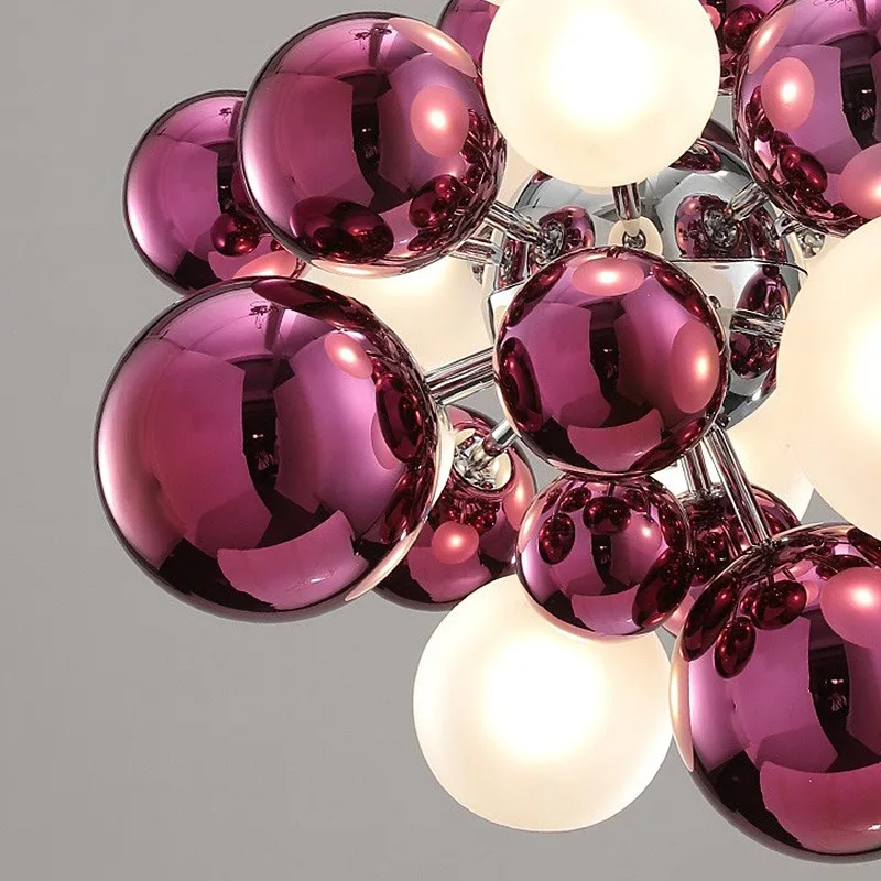 Postmodern magic bean molecule restaurant light clothing store bubble light