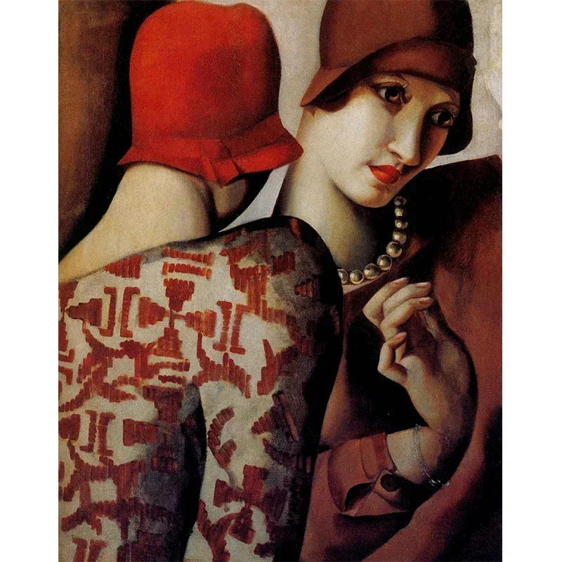 Tamara De Lempicka Abstract Woman Art Posters and Prints Canvas Painting Aesthetic Pictures for Nordic Living Room Decor Cuadros