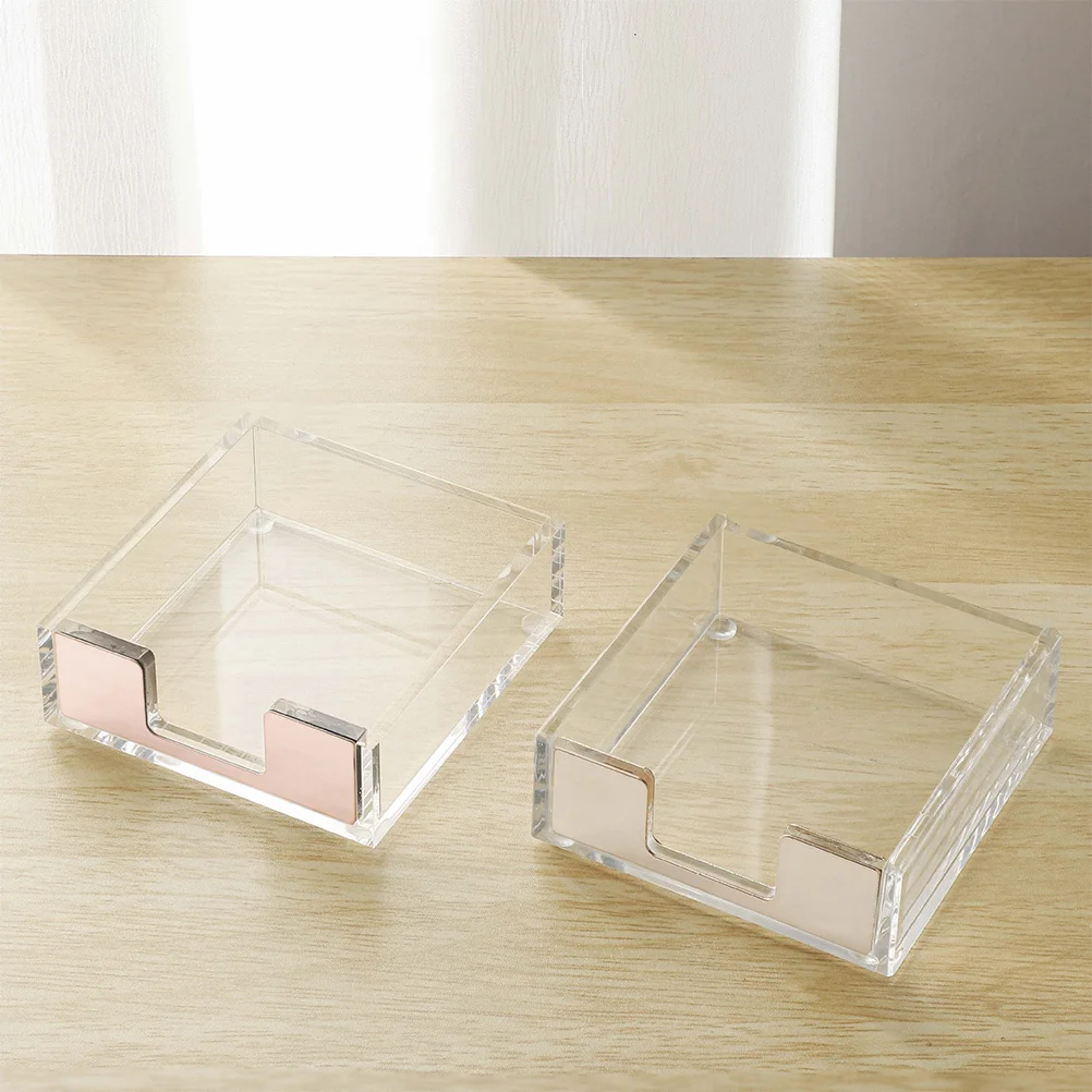 2 قطعة حامل المفكرة موزع مذكرة شفافة مشبك ورق قوي حامل لمكتب القرطاسية تخزين مكتب منظمة المدرسة