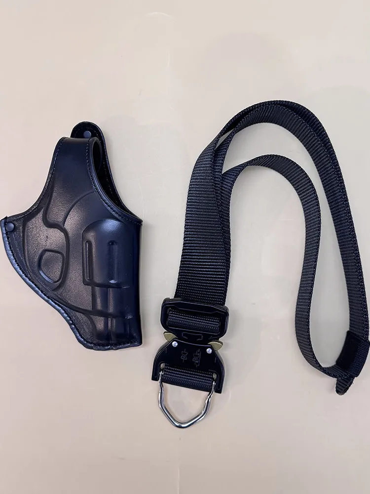 トップレイヤー牛革クイックドローカバーシェルスミス＆ウェッソン38ウエストガンホルスターアウトドアキャンプ旅行用品ミリタリーファン用品