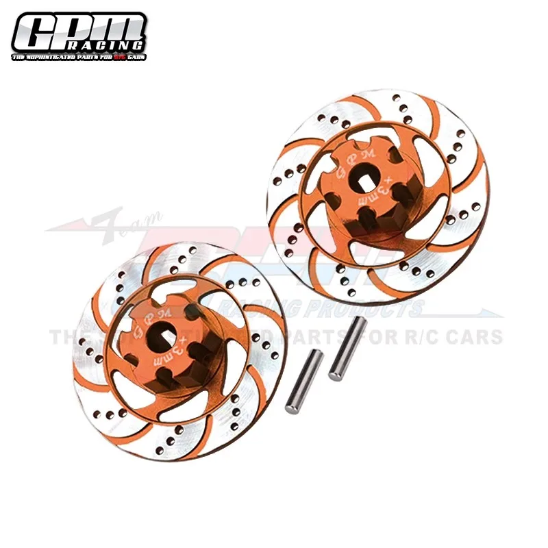 GPM Alumínio + 3mm Hex com Disco de Freio com Forro Prateado para 1/7 Traxxas UDR Unlimited Desert Racer
