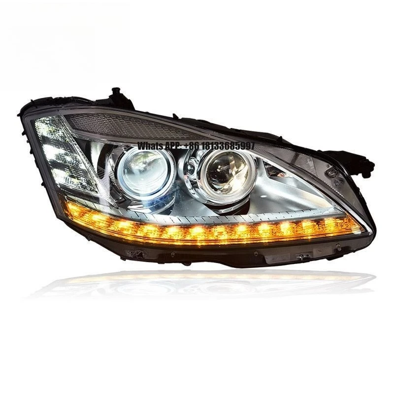 

Modified LED Day Running Light Car Accessories for S-class W221 S300 S350 Headlight Assembly Turn Signal