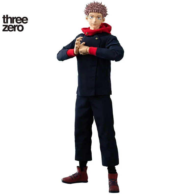 In Stock Threezero Figzero 1/6 Jujutsukaisen Yuji Itadori Original Genuine Anime Figure Model Toy Action Figures Collection Doll