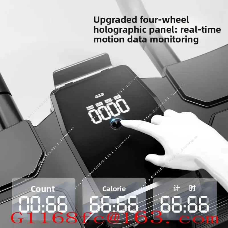 Factory Direct Sales Counting Abdominal Wheel Automatic Rebound Training Abdominal Muscle Artifact