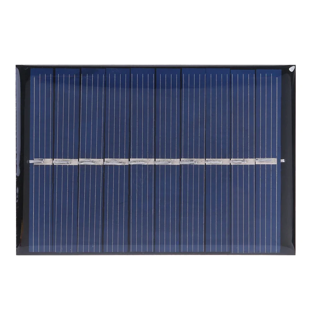 0,6 W 5 V 120 mA Solarzellenmodul Polykristallines 80 x 55 mm DIY Solarpanel-Ladegerät