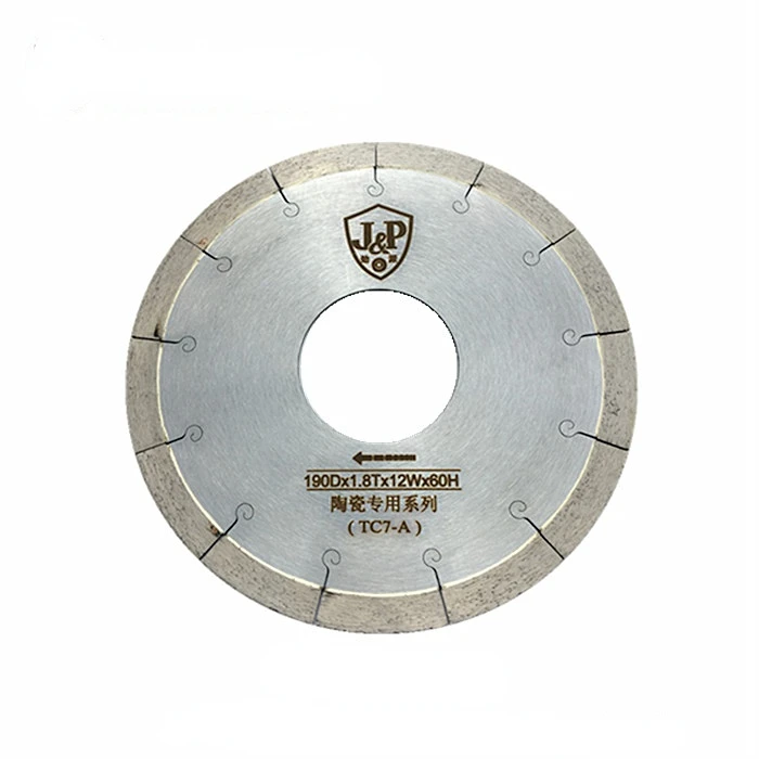 190mm Diamond Saw Blade Disc Porcelain Tile Ceramic Granite Marble Cutting Blades For Tile Cutting Machine