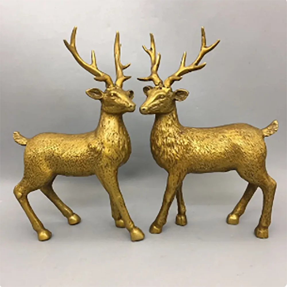 

Pure copper all the way with wealth, brass, sika deer craftsmanship, home furnishings