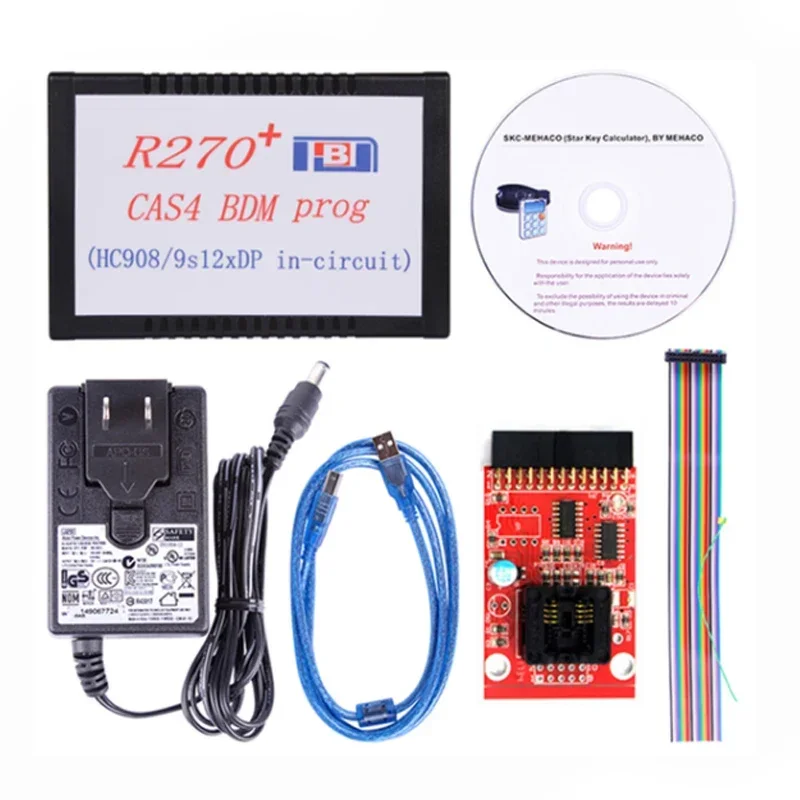 For Benz IR Code Reader R270+ V1.20 BDM Programmer for CAS4 R270 Key Programmer Auto Key Programmer V1.20 CAS4 Key Prog