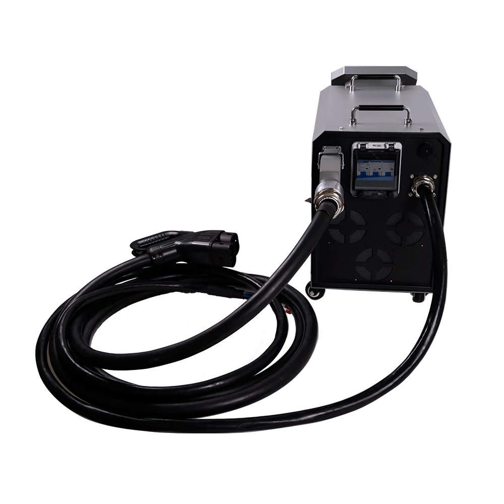 卸売屋外電気自動車タイプ 2 DC Ev 高速 20kw Ccs 充電器ポータブル