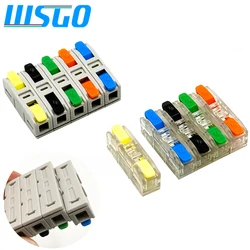 Bloque de terminales, Conector de Cable en miniatura, adecuado para Cable de 0,08mm-2,5mm, Conductor divisor, Paralleler de fuente de luz LED