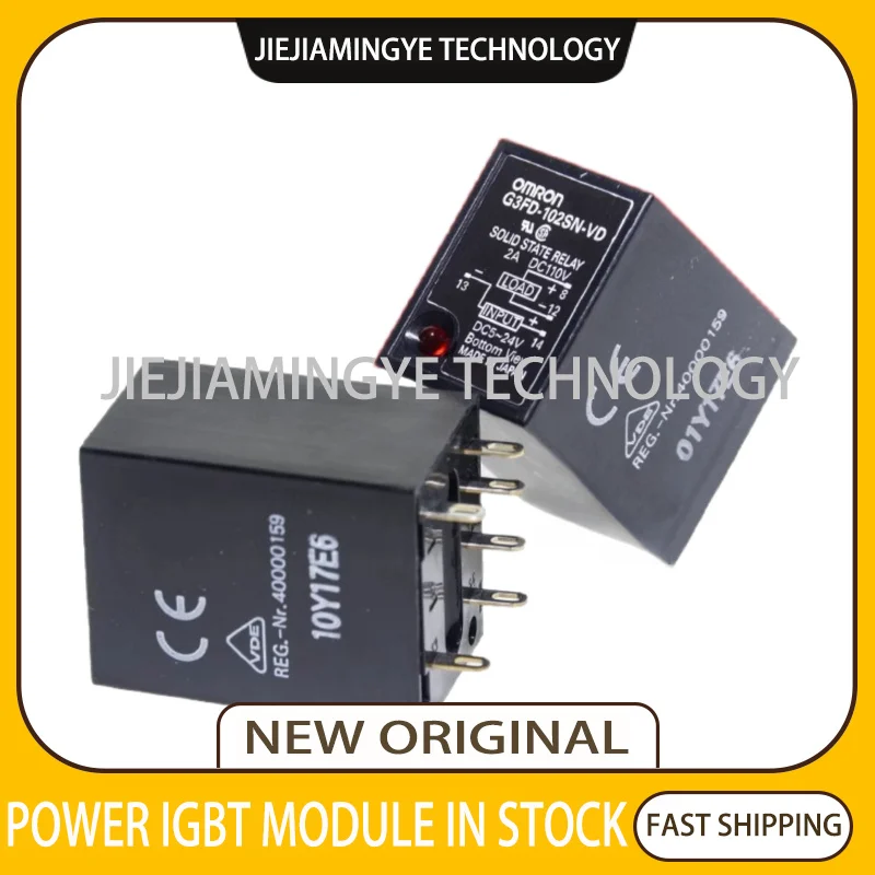 Original brand new solid-state relay G3FD-102SN-VD G3F-203SLN G3H-203SN DC5-24V