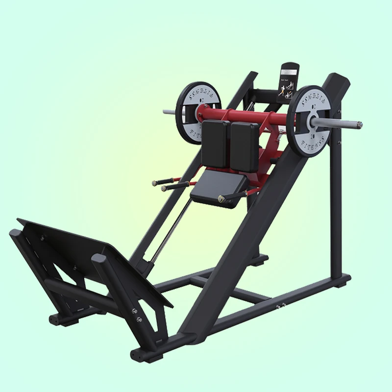Fitness Discounted Professional Plate Loaded Selections Sports Exercise Device Linear Hack Squat Machine For Sale