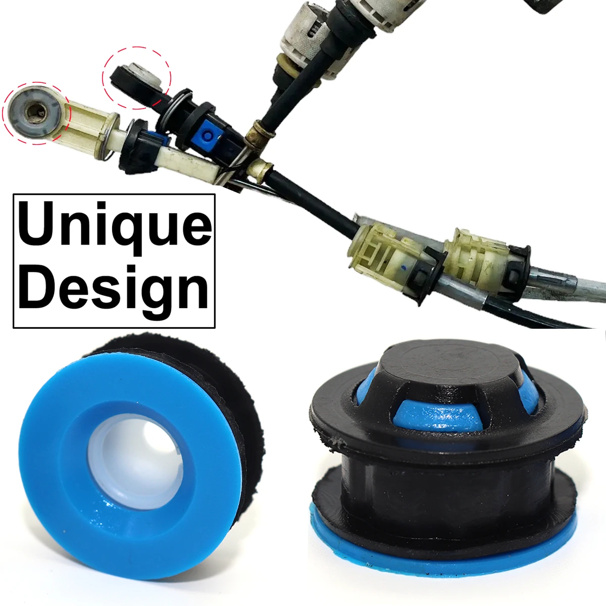 

Для Opel/Vauxhall Insignia A G09 2009-2016: Комплект втулок и адаптеров для троса переключения передач МКПП, концевой стержень, втулка рычага переключения передач, адаптер рычага КПП, комплект втулок.