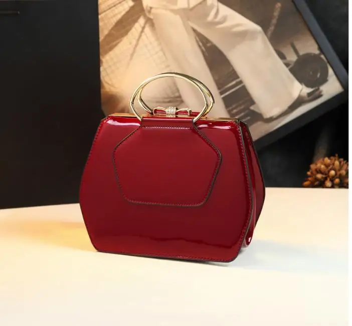 Original Design Iron Hoop Bag Women\'s Handbag 2023 Genuine Leather Shoulder Messenger Bag Ladies Mother All-Match Bags