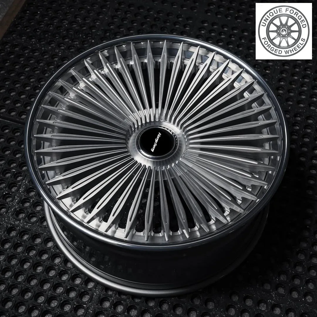 2026 New Custom Forged Deep Concave Wheel 20 22 24 26 Inch Multi Spokes 5x114.3 5x112 5x130 Polished Luxury Wheels