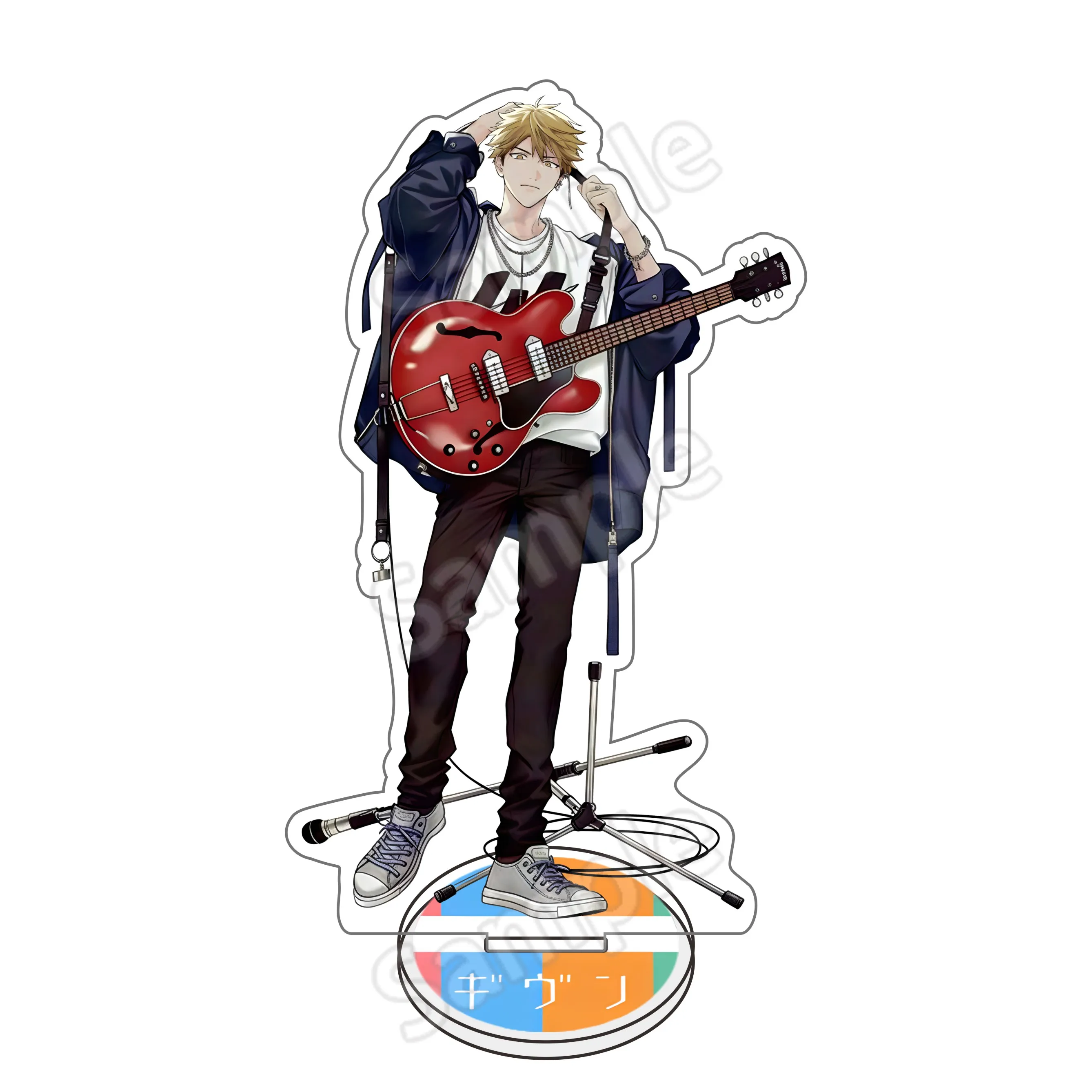 Given Satou Mafuyu Acrylic Stand Keychain, Anime Merch