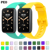 Watchbands for Xiaomi Mi Band 7 Pro Wristband Silicone Bracelet Smartwatch sports Wrist Strap for MiBand7 pro Correa Accessories