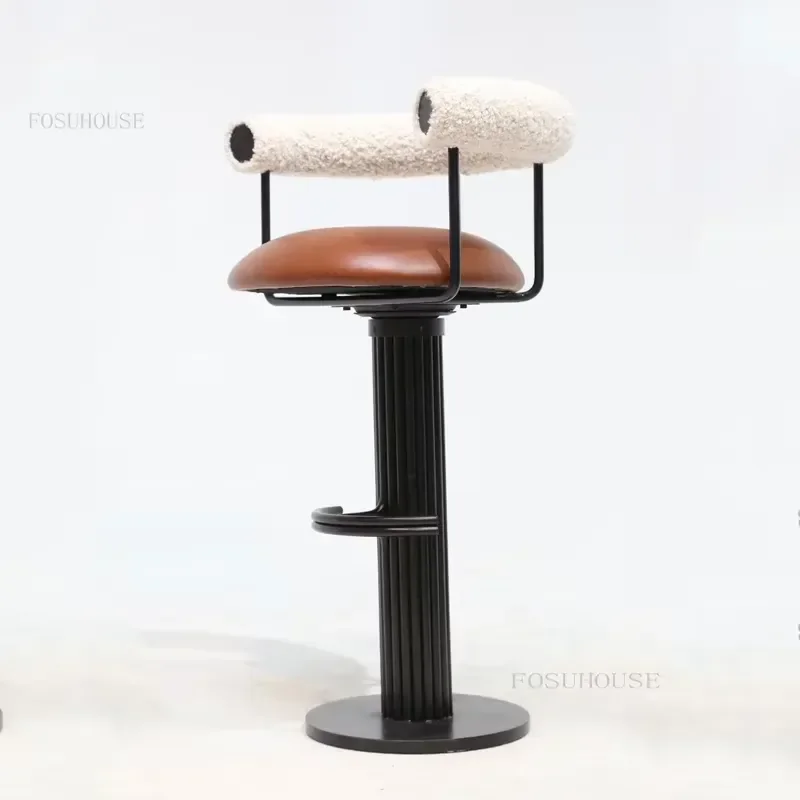 Commercial Grade Stainless Steel Bar Stool Adjustable Swivel Chair with Armrest OEM Wholesale Manufacturer for Home and Pub