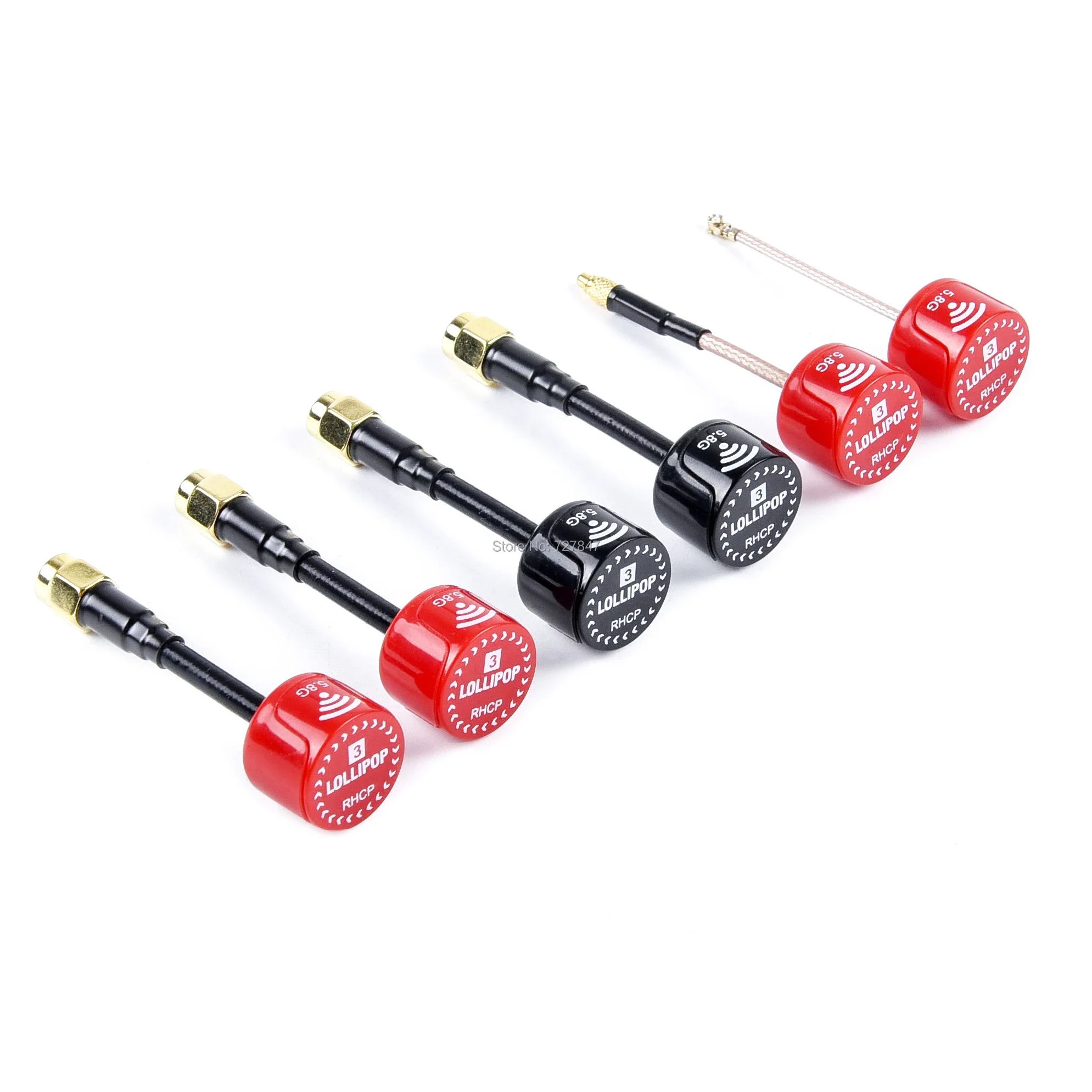 

Readytosky Lollipop 5.8G 2.3dBi RHCP Super Mini FPV Antenna SMA / RP SMA / UFL / Straight MMCX Antenna For FPV RC Drone