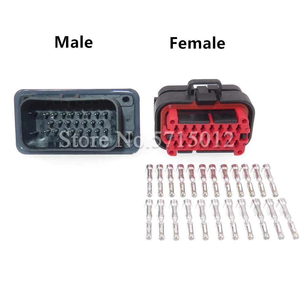 23 Hole 770680-1 776228-1 Tyco Automotive Waterproof Female AMP Sealed Connector With Crimp Terminals