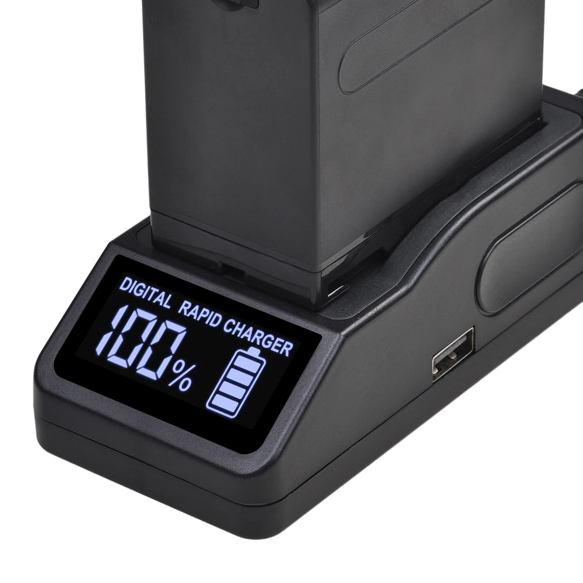 Быстрое зарядное устройство для Sony NP-F970 F770 F750 F550 FM50 FM500H с автомобильным зарядным устройством