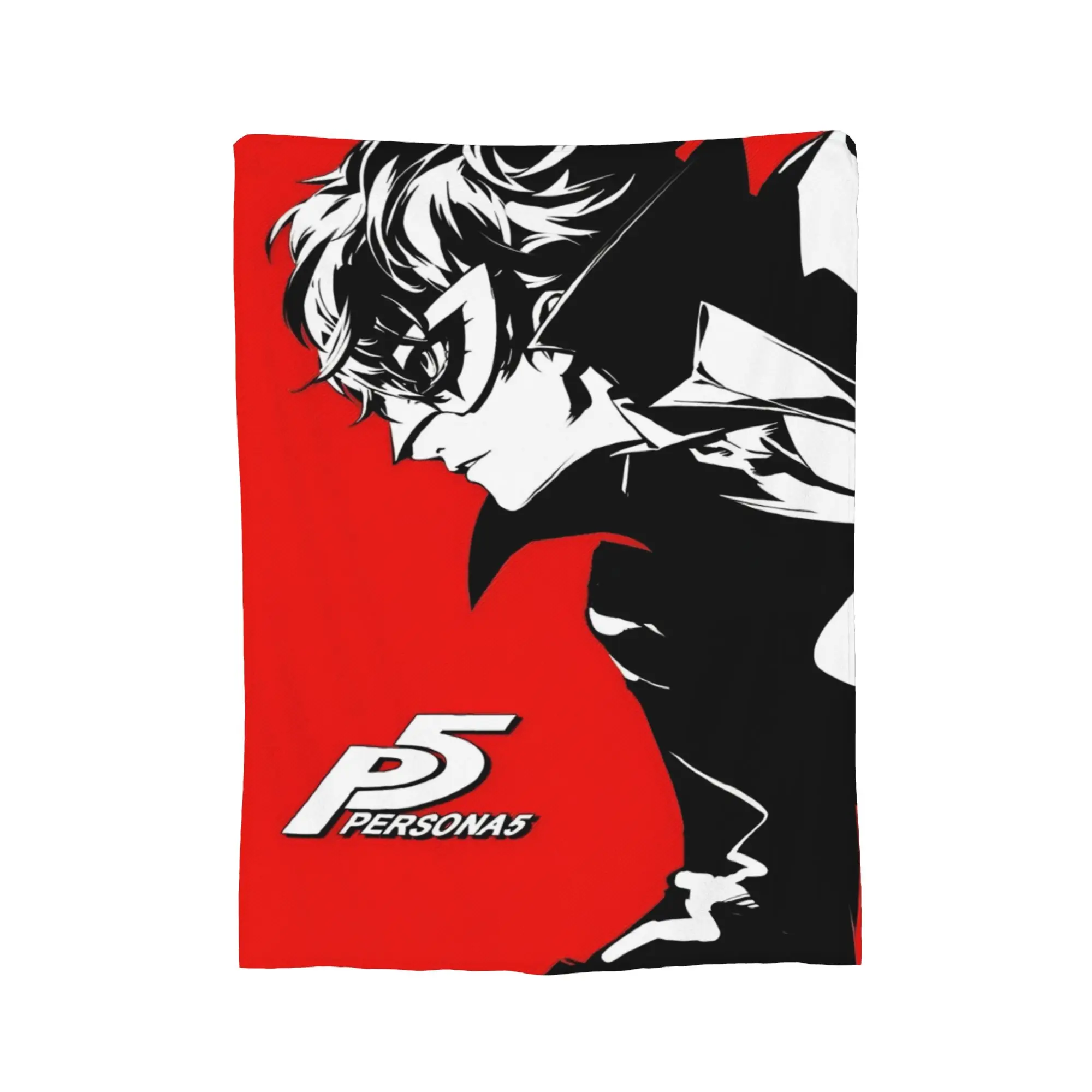 Persona Joker  Plush Blanket P5 Games Vintage Throw Blanket for  Sofa Bedding Lounge 150*125cm Rug Piece