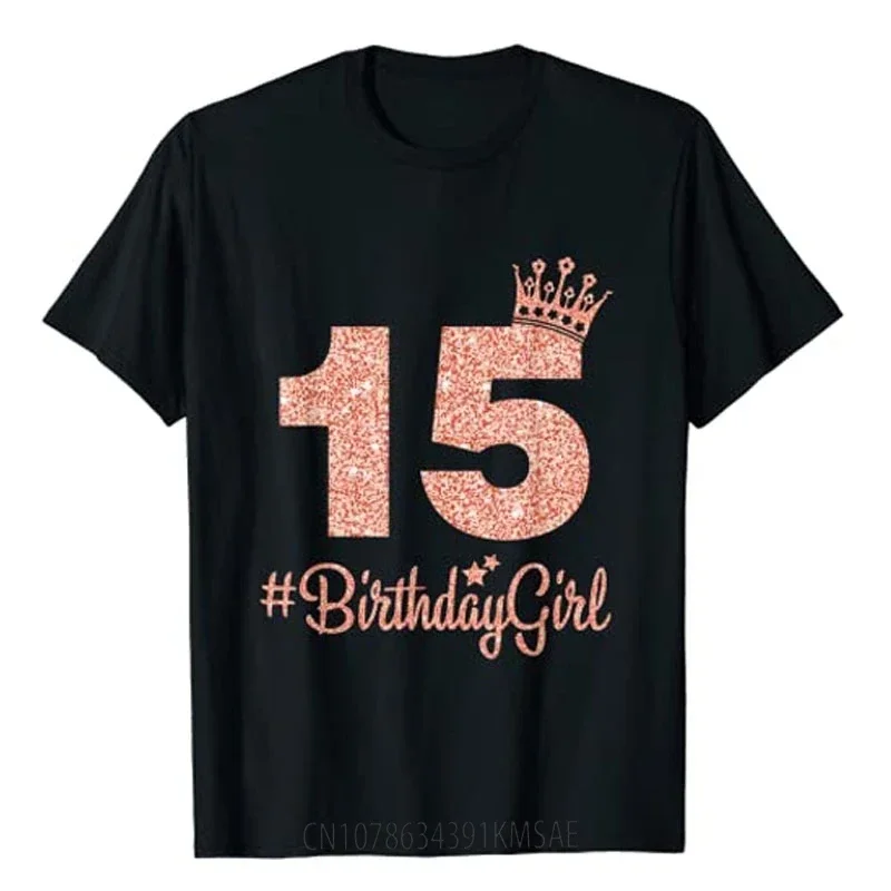 

Футболка для девочек 15 #, день рождения, пятнадцать, 15-я, розовая корона, футболка для девочек, потрясающие футболки на 15 лет, топы на 15-летие, подарки на день рождения