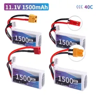 11.1V 1500mAh LiPo Battery for Rc Car Helicopter Airplane 11.1V Rechargeable Lipo Battery T/XT60/XT30/JST Plug For WLtoys V950