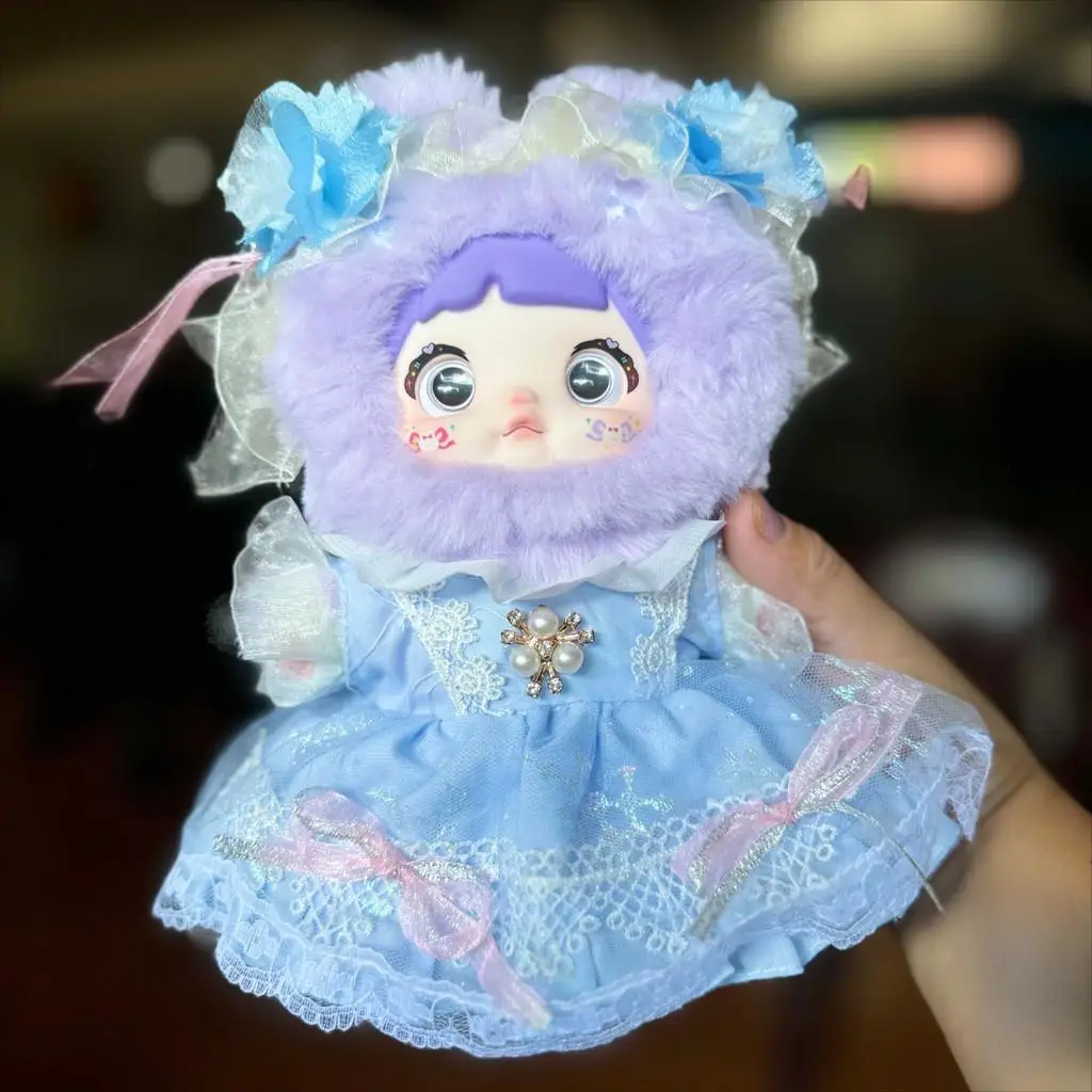 For Nommi clothes/20 cm cotton doll doll Role Playing Housewife Lolita dress Cotton small skirt Dress