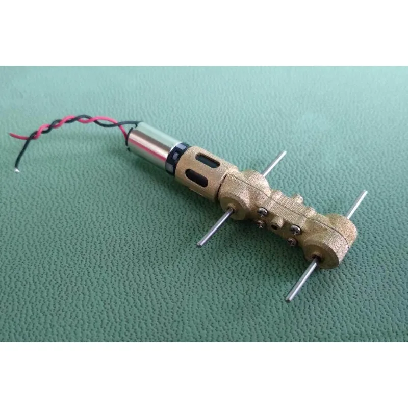 Miniature gearbox, geared motor 1/87 1/72 Static modification, dual shaft gearbox