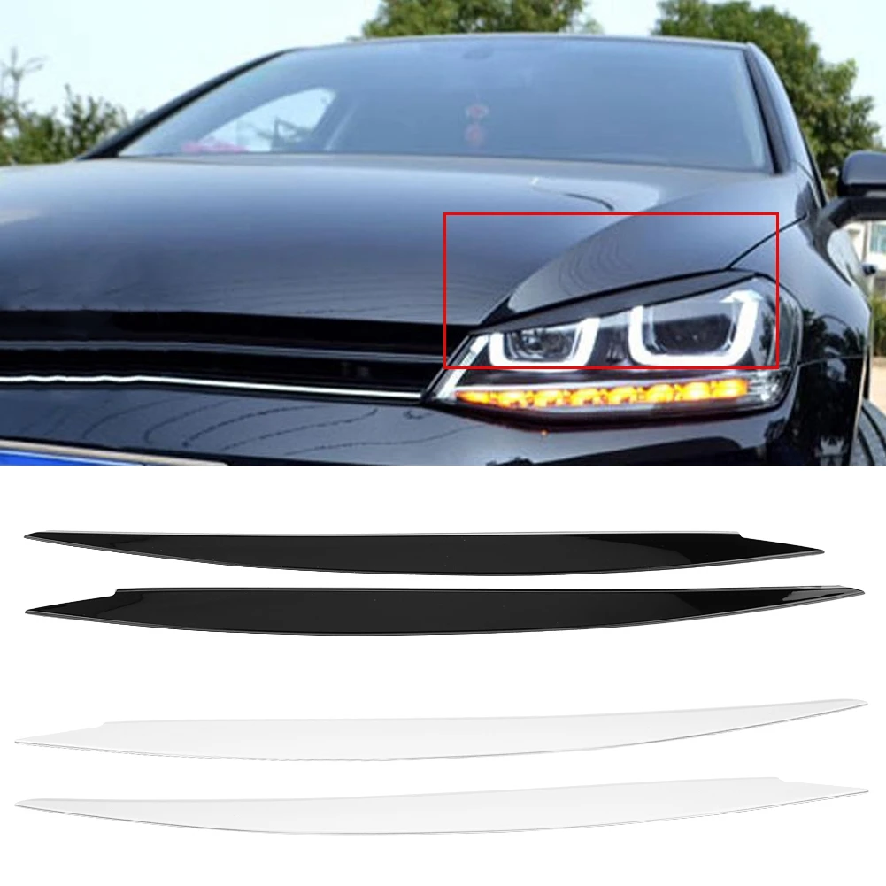 

Накладки на фары (реснички) для Golf 7 2013-2018, пара