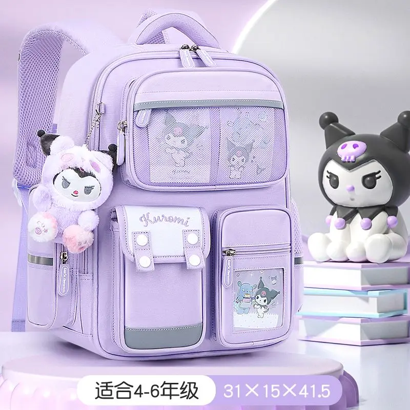 Sac à Dos d'École pour Fille Sanurgente, Protection de la Colonne Vertébrale, Hello Kitty