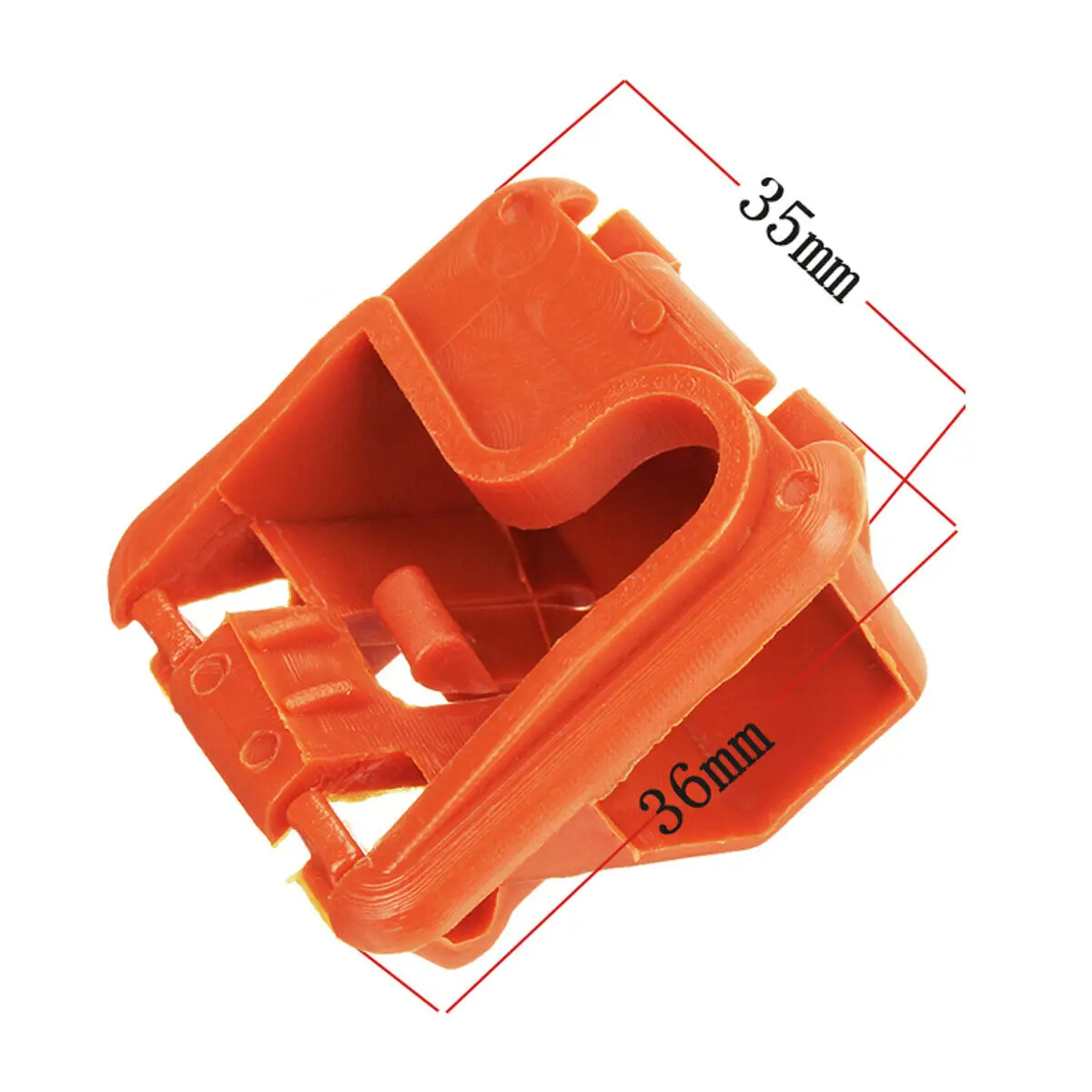 1 PC Bonnet Rod Stay Bracket Car Hood Bonnet Support Rod Stay Clip For Skoda Octavia Fabia 1U0823570A Orange Model 991301