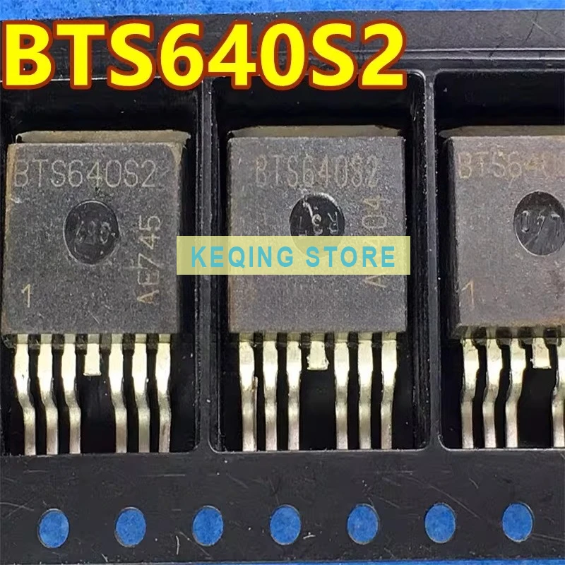 10PCS Used+Not NEW+Send after Measure BTS640S2 TO-220