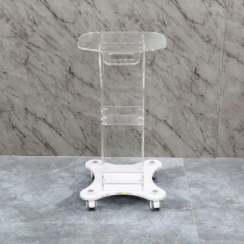

Top Grade Portable Facial Spa Machine Beauty Trolley 4 Mobile Wheels Modern for Hospitals Beauty Salons