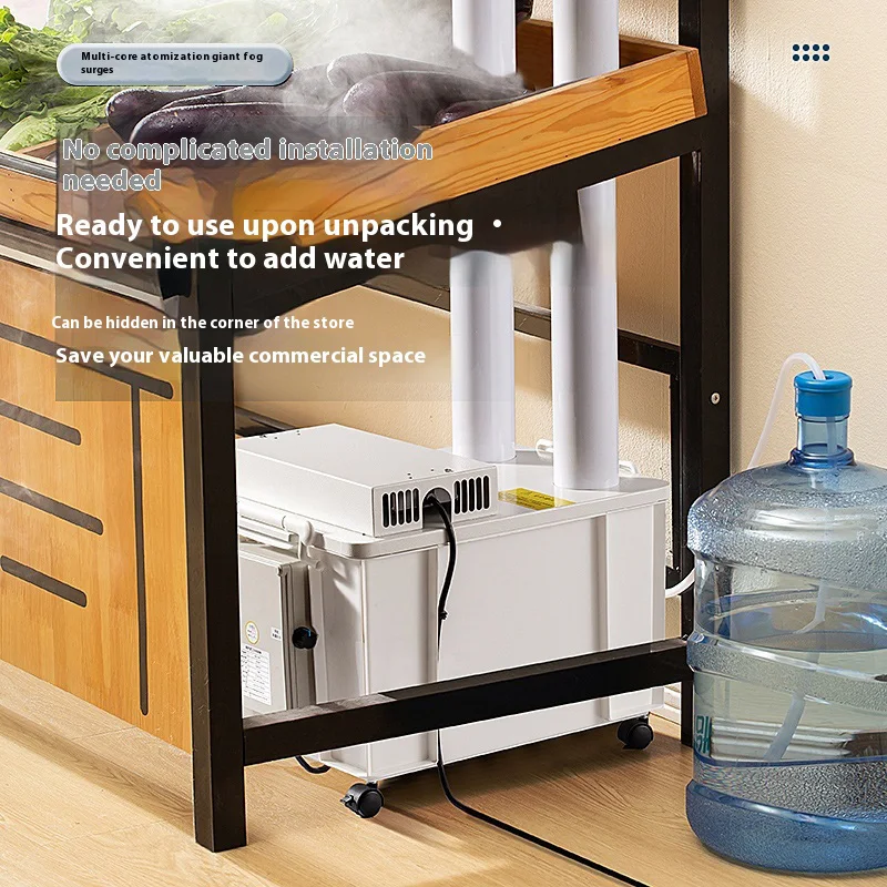 25L Large Capacity Air Humidifier Diffuser Industrial Ultrasonic Humidifier Commercial Smart Humidity Mist Maker Sprayer220-240V