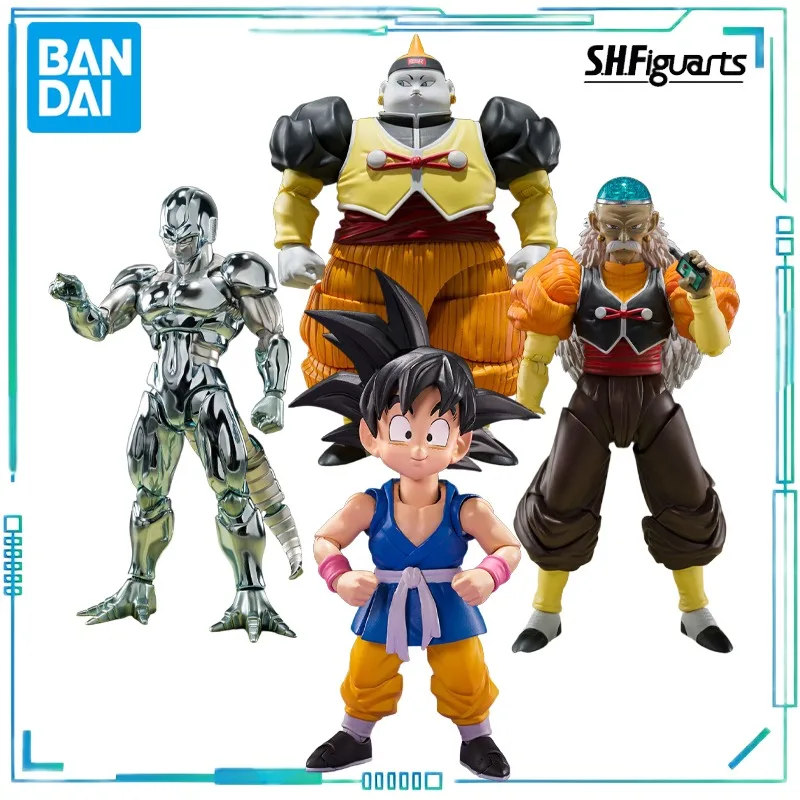 

BANDAI Genuine S. H. Figuarts Series Movable Toys Dragon Ball Series Young Sun Wukong，Metal Gula，Made Man Finished Product Model