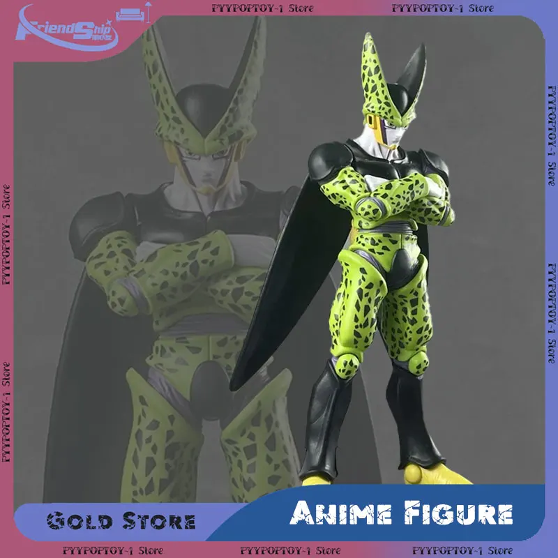 

Anime Figure Dragon Ball Z Cell Statue PVC Action Figurine Display Toy Model Desktop Decoration Sculpture Collectible Toy Gift