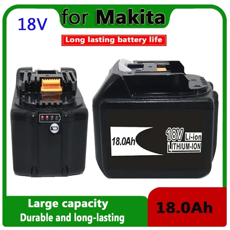 

For Makita 18v Battery BL1860 BL1850B BL1840 BL1830 screwdriver battery 15Pcs18650 LXT400to replace the power tool batteiy