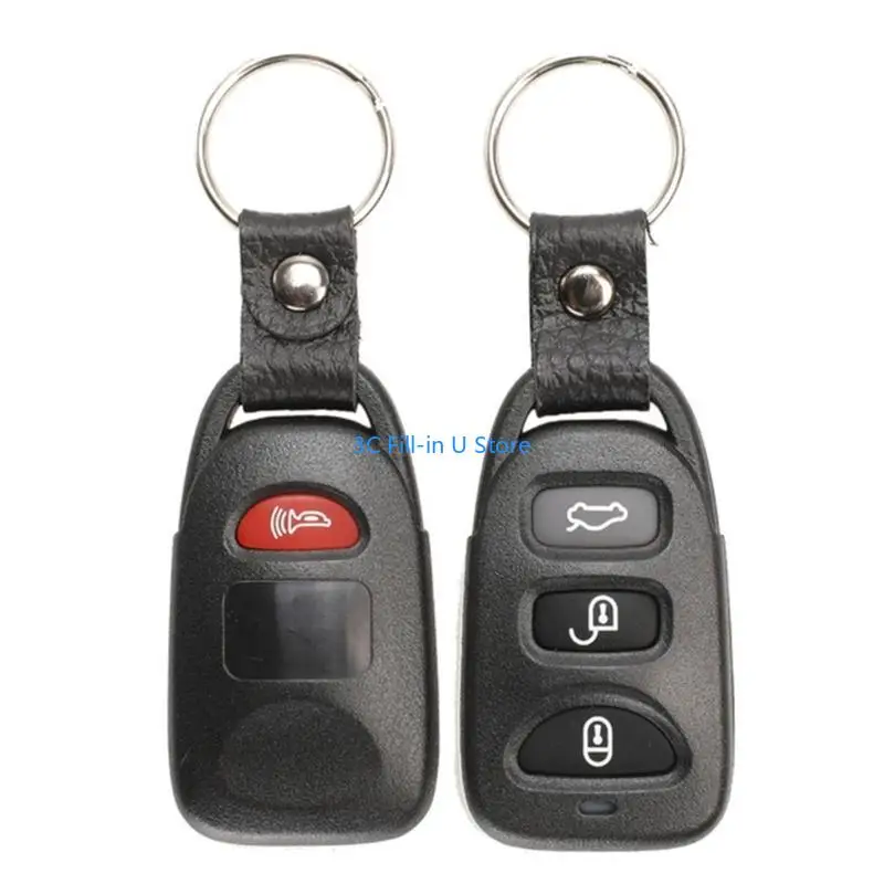 G8TA حافظات عصرية عن بعد لسيارة إلنترا سوناتا لكارينز مفتاح السيارة فوب قذائف خارجية 3 4 أزرار استبدال غطاء مفتاح فوب #5