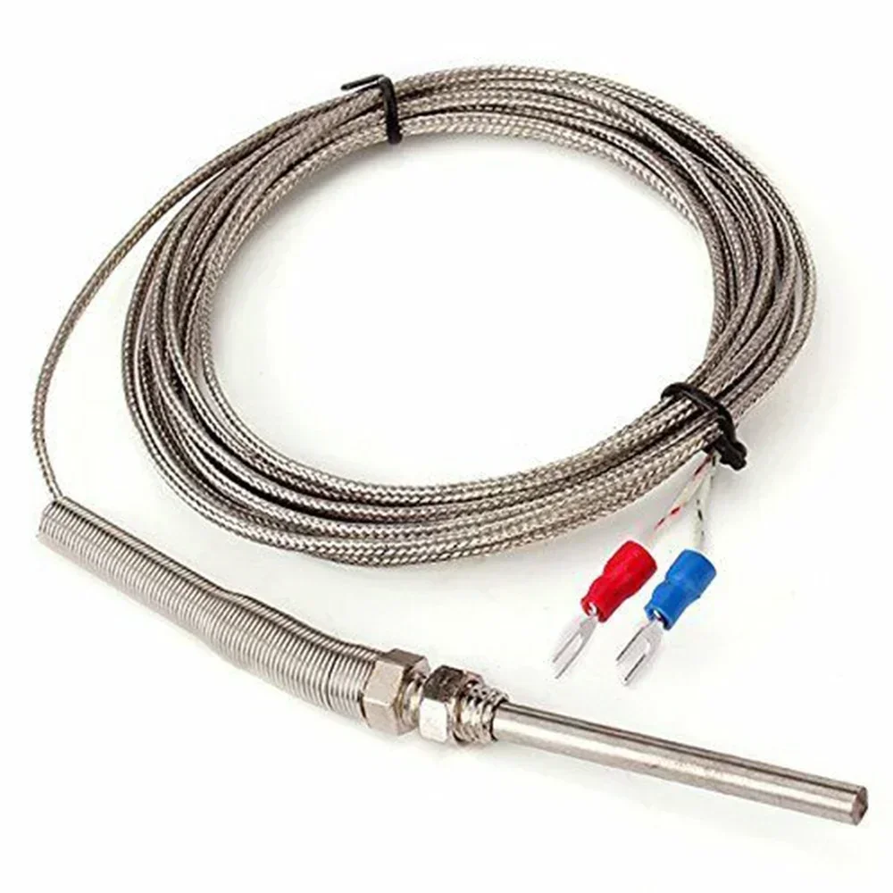1 Set 3/8 NPT Degree Screw Cable Thermocouple Oven Temperature Sensor Industrial Temperature Controll