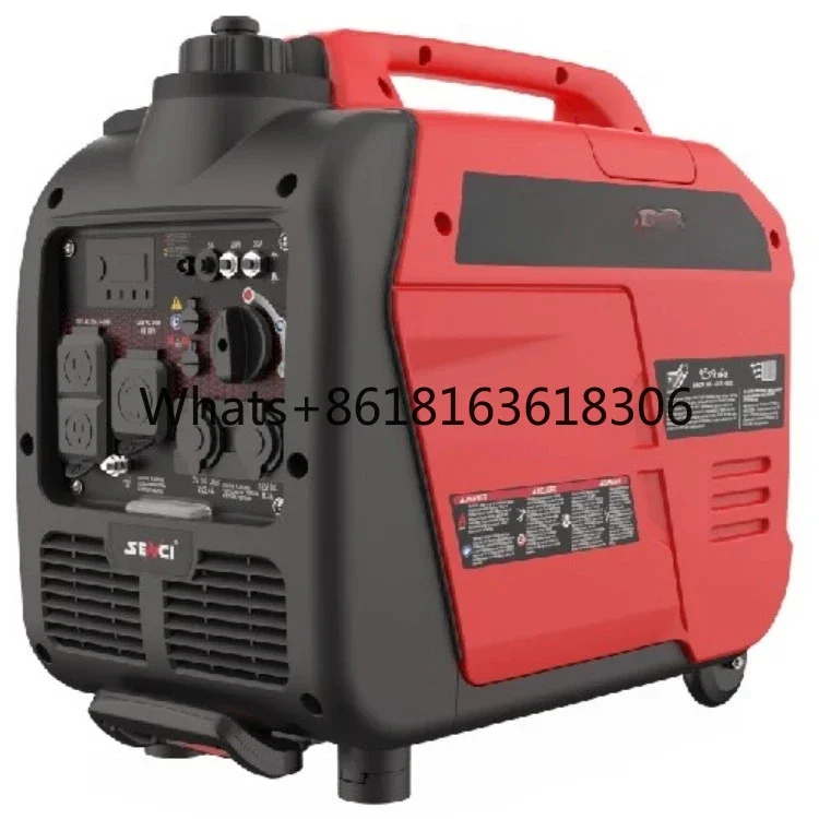 

Wholesale Portable Super Quiet Pure Sine Wave 3.5kw 220v Digital Gasoline Inverter Generator