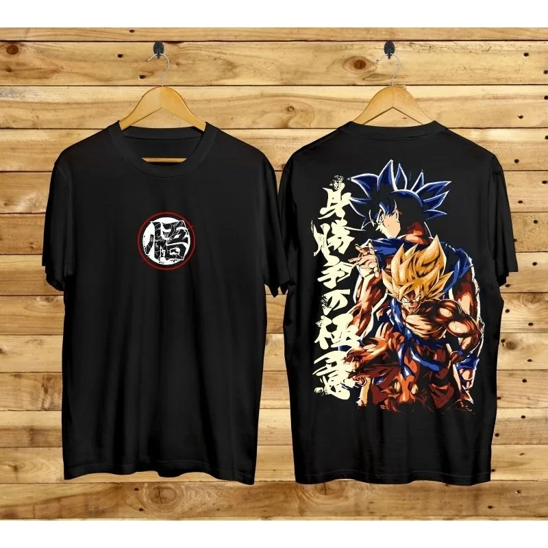 الترويجي Kaos Distro / Kaos Sablon أحدث / Kaos Anime \ Kaos Dragon Ball / Kaos Goku Full Katun 30s