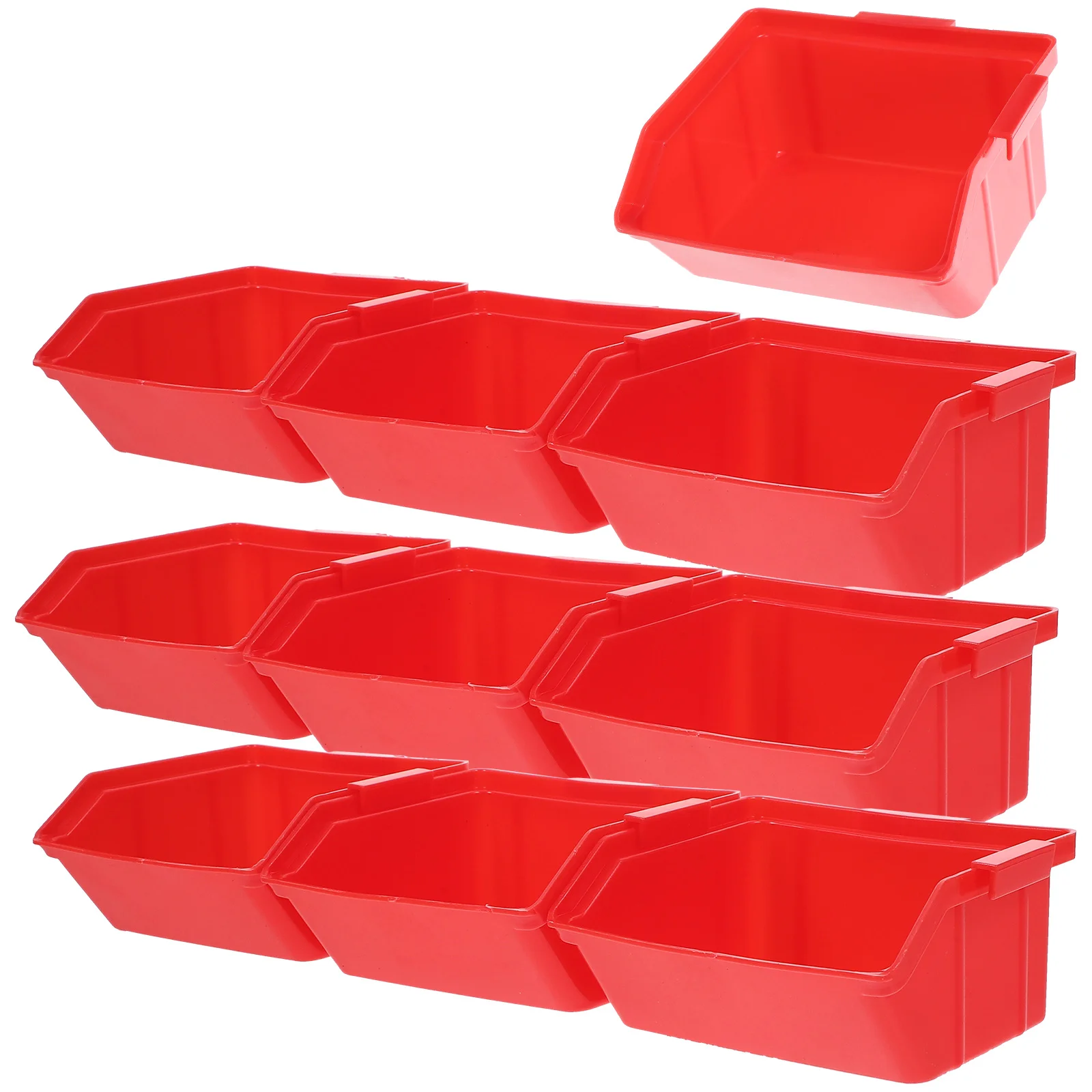 10cs/Package Plastic Box Mini Tool Storage Box Component Box Storage Box Storage Container Storage Box Storage Container