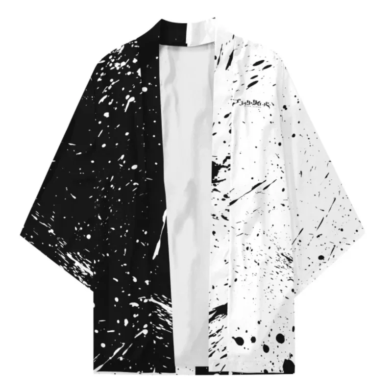 جديد أنيمي الأسود البرسيم أستا كيمونو يونو غرينبيلور تأثيري ازياء هاوري سترة سترة عباءة معطف اليابانية منامة البشكير