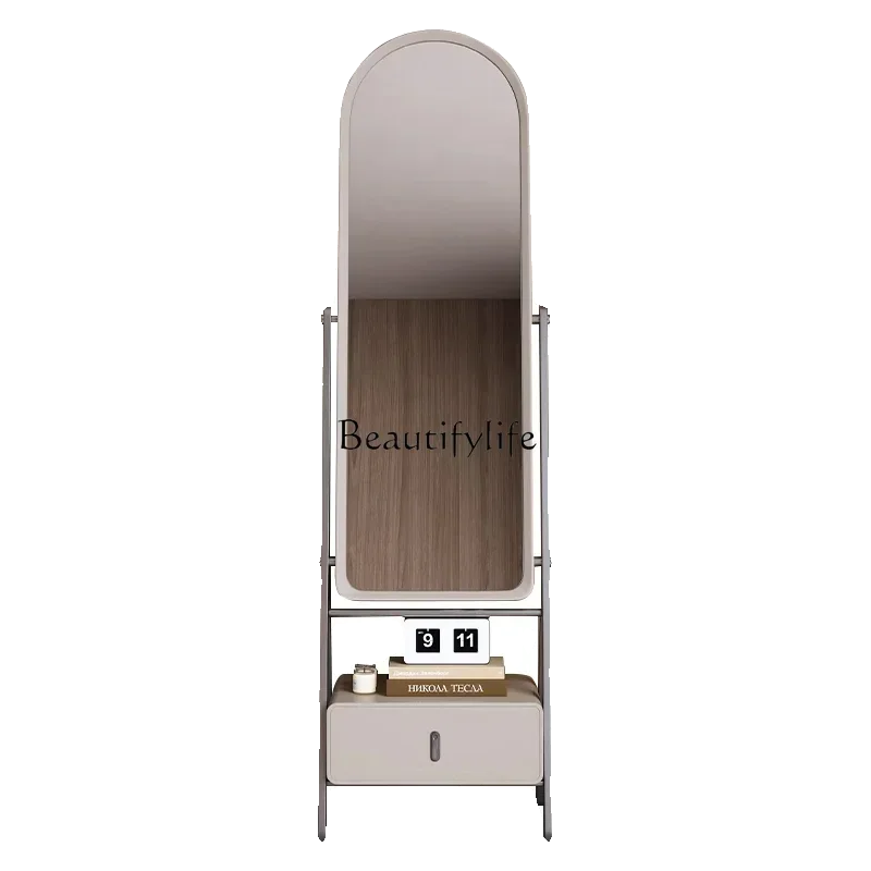

ld 38 Modern light luxury full-length mirror floor-to-ceiling Italian minimalist rotating bedroom high definition full-length mi