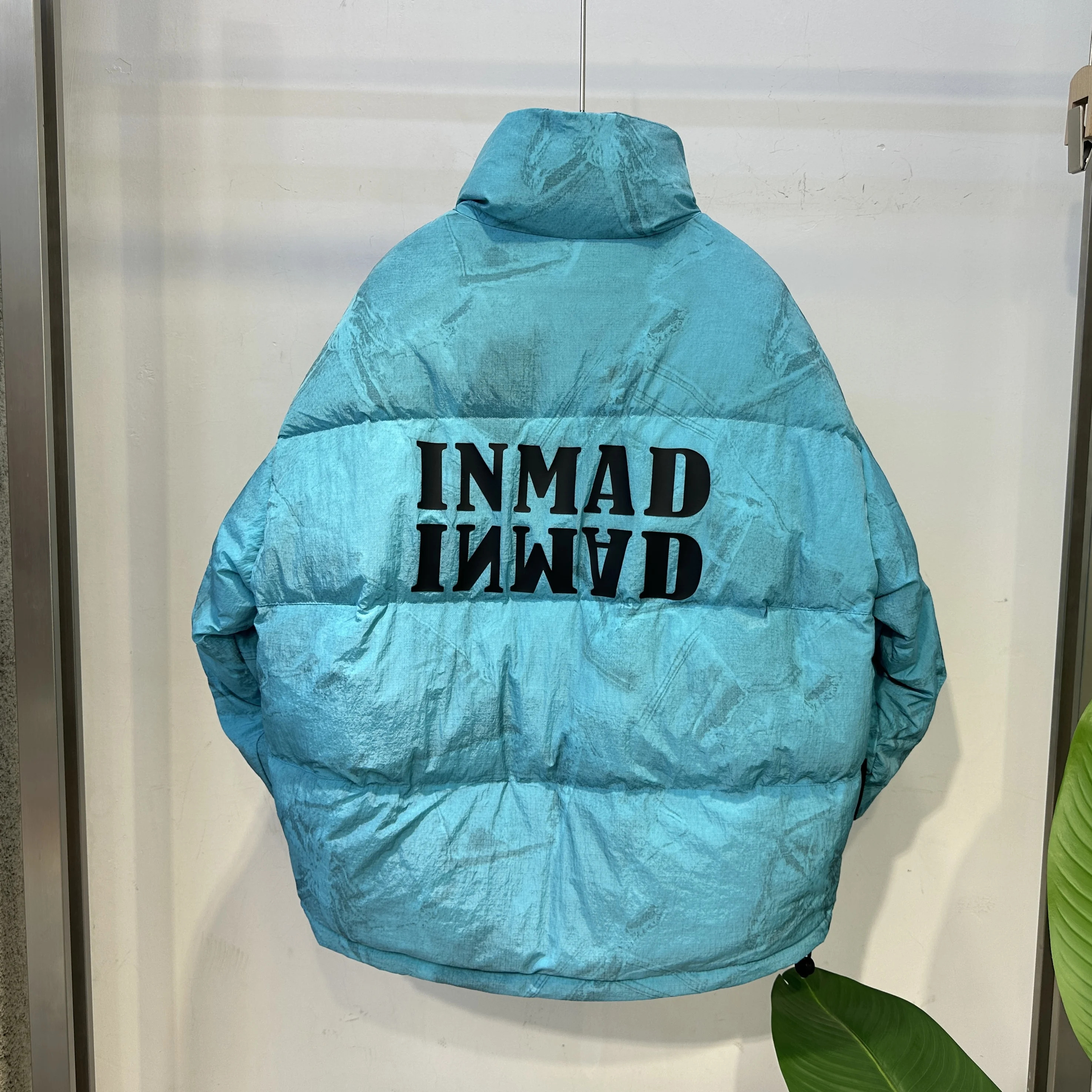 

East Gate Men's Winter down Jacket American Trendy Brand White Duck down Stand Collar Men's Warm Bread Style Fashionable Oute...