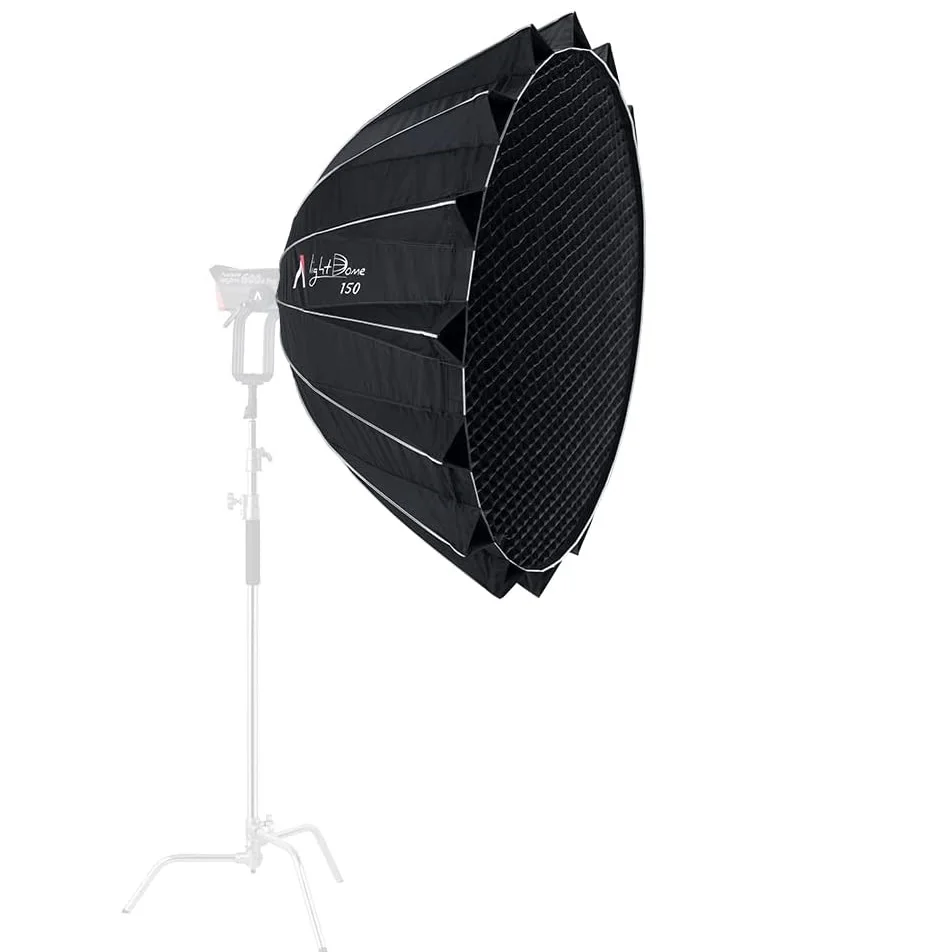 Aputure LIGHT DOME 150 150cm (59in) 80cm (31.5in) Depth Bowens Mount Circular Softbox for Aputure LS 600d Pro with Fabric Grid