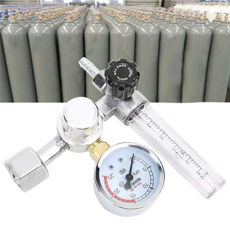 

Argon Flow Meter Argon Regulator Meter Mig Tig 0-25 Mpa, Standard Flow Meter, Welding Device, Argon Pressure Reducer-New